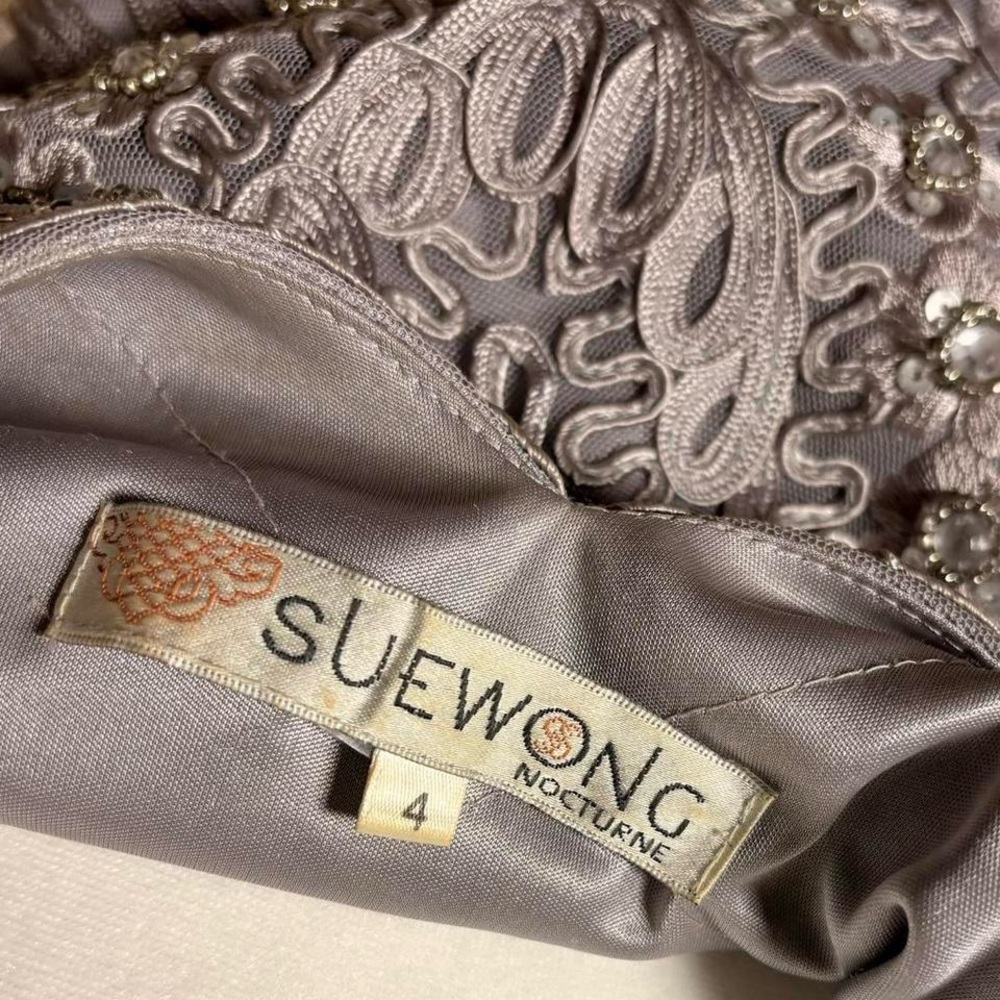 Rare Y2K Archival Sue Wong Nocturne Dress - 4 - Picture 8 of 8